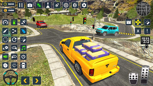 Offroad Pickup Truck Cargo Sim screenshot 6