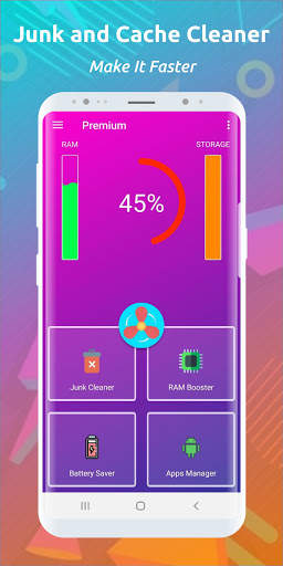 Cache & Junk Cleaner - Phone Booster & Optimizer screenshot 1