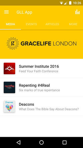 GraceLife London Church App screenshot 1