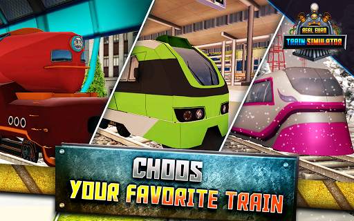 Real Euro Train Simulator -  3D Driving Game 2020 screenshot 5