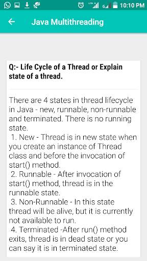 Java Interview Questions and Answers скриншот 3