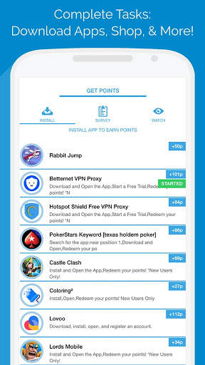 RollPoints - Earn Free Gift Cards & Free Money स्क्रीनशॉट 1