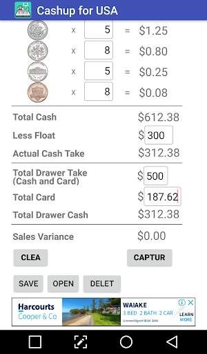 Cash up for USA screenshot 2