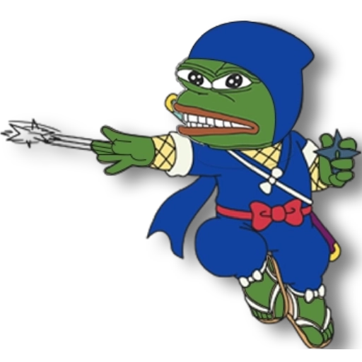 Ninja Pepe Stickers icon