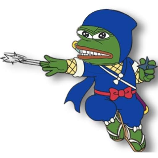 Ninja Pepe Stickers 1.0.3