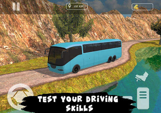 Tourist Bus Hill Driving Games  Big Bus Transport screenshot 6
