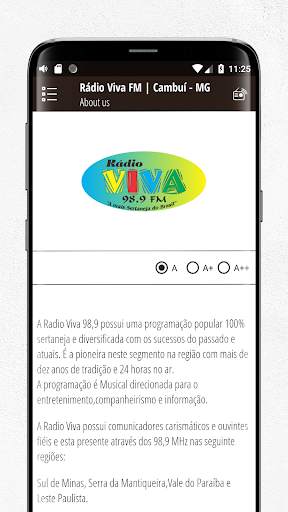 Rádio Viva FM  |  Cambuí - MG screenshot 4