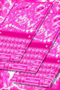 Pink Sparkles Keyboard 1 تصوير الشاشة