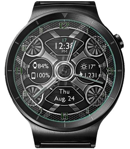 Mesh Gears HD Watch Face Widget & Live Wallpaper 16 تصوير الشاشة