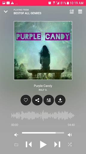 Jamendo Music screenshot 1