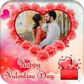 Valentine's Day Photo Frame : Couple Photo Frames icon