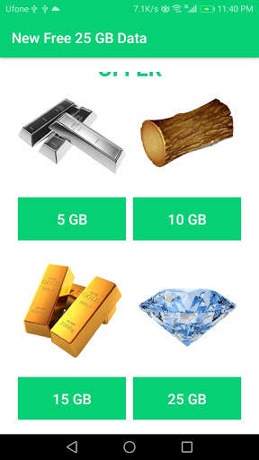 Free Data - Daily 100 GB Internet Get Free Prank screenshot 5