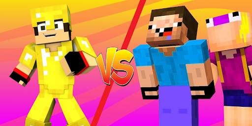 Noob vs Pro Skins for Minecraft screenshot 4