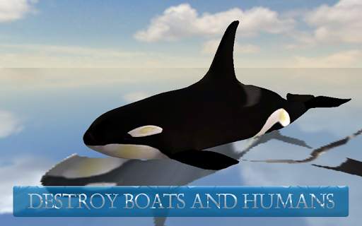 Whale Simulator 3D Free screenshot 2