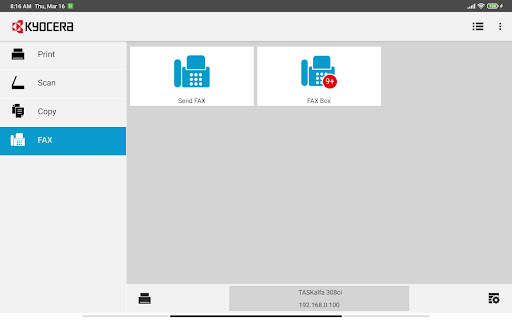 KYOCERA Mobile Print screenshot 11