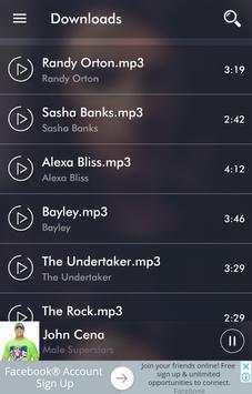 Free WWE Songs स्क्रीनशॉट 4