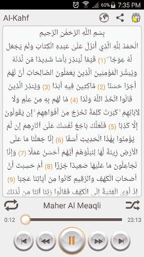 MP3 Quran - Multiple Reciters screenshot 4