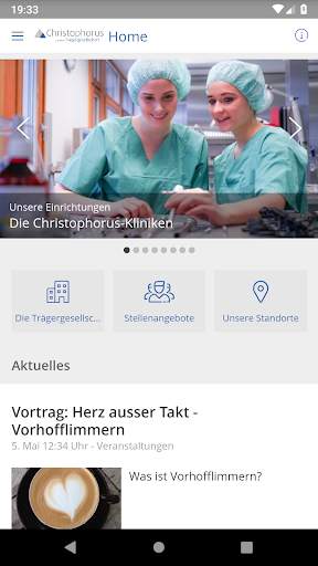 CApp – Christophorus-App screenshot 1
