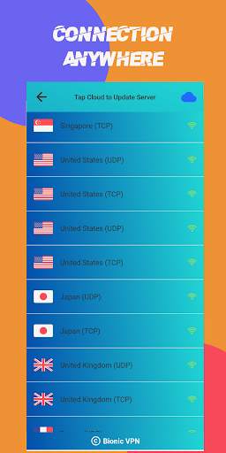 Bionic VPN - Free Unlimited VPN USA, Europe, Asia screenshot 4