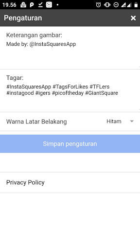 Instant Squares - Pemecah Gambar untuk Instagram screenshot 7