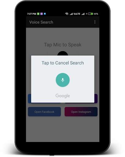 Voice Search screenshot 6