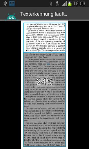 Texterkennung mit der Textfee screenshot 2