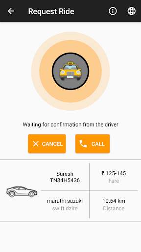Namma Ooru Taxi® - Local Rides screenshot 3