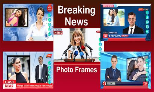 Breaking News Photo Frames : Media Photos screenshot 6