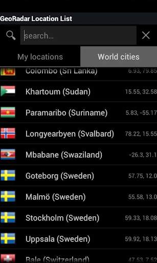 GeoRadar screenshot 3