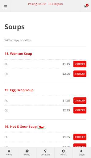 Peking House Burlington Online Ordering screenshot 3