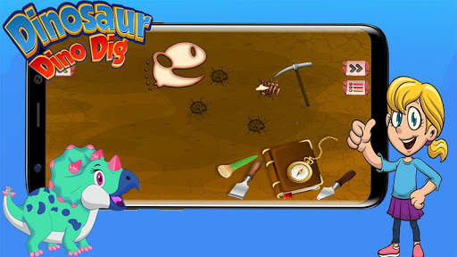 Digging Games Dinosaurs Bones screenshot 2