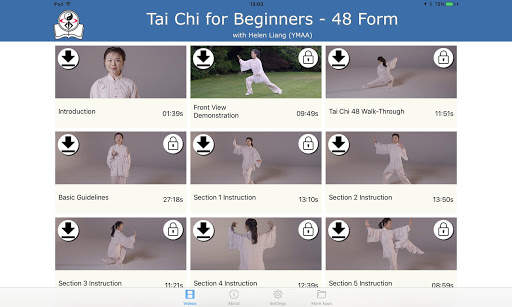Tai Chi for Beginners - 48 Form (YMAA) screenshot 11