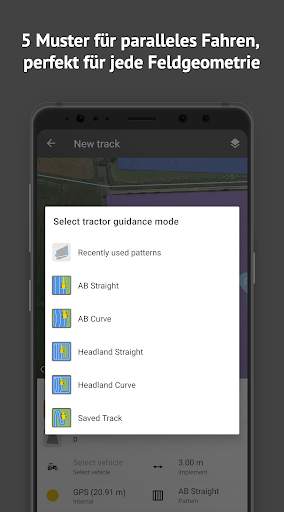FieldBee GPS-Navigation für Traktoren screenshot 2
