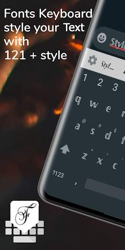 Fonts Keyboard - Fancy Text screenshot 1