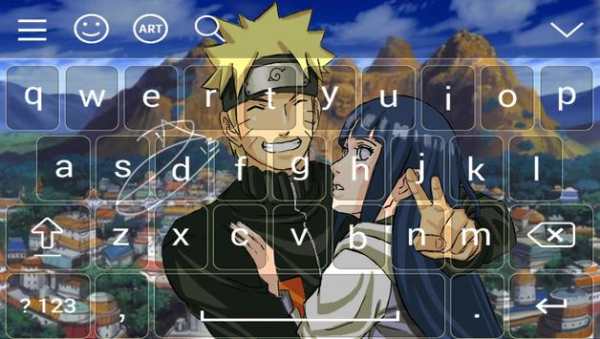 Naruto keyboard 2018 screenshot 4