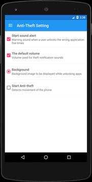 App lock, Anti theft screenshot 5