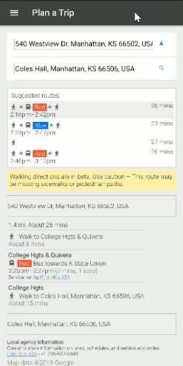 Ride aTa Bus screenshot 3