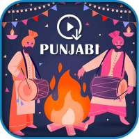 Punjabi Status - Punjabi lyrics video status app logo