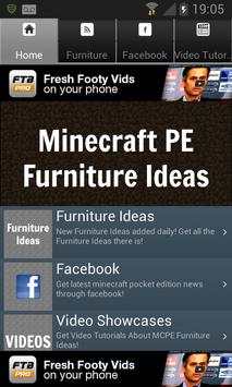 Furniture Designs Minecraft PE screenshot 1