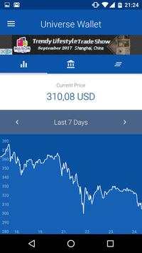 Universe - Ethereum Wallet 2 تصوير الشاشة