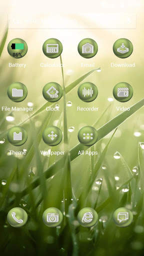 Lush-APUS Launcher theme screenshot 2