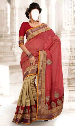 Indian Woman  Designer Saree 1 تصوير الشاشة