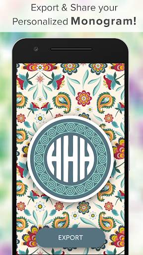 Monogram It - Monogram Wallpaper Backgrounds Maker 4 تصوير الشاشة