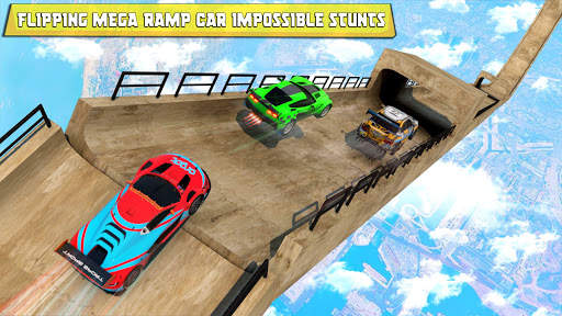 Superhero GT Racing Car Stunt: Mega Ramp Car Games screenshot 2