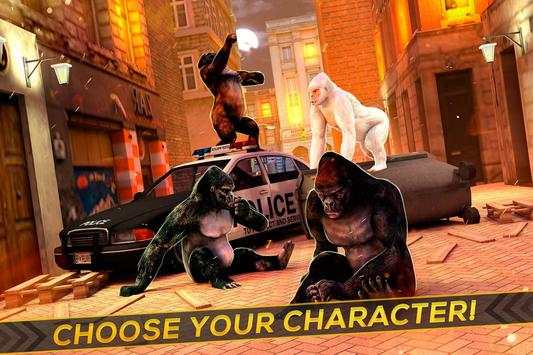 King of Monkeys 🐵 City Attack screenshot 3