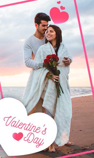 Valentines Day Photo Frames 3 تصوير الشاشة