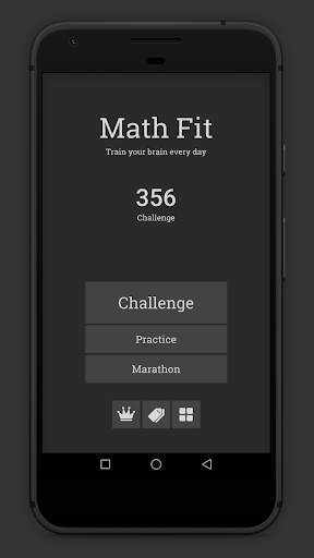 Math Fit - brain training app screenshot 1