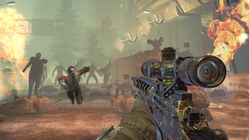 Game Menembak Zombie Offline screenshot 3