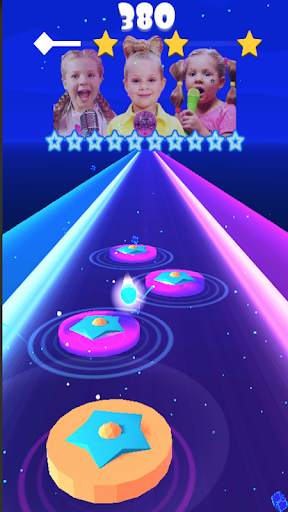 Diana and Roma - Tiles Hop Dancing Funny screenshot 4