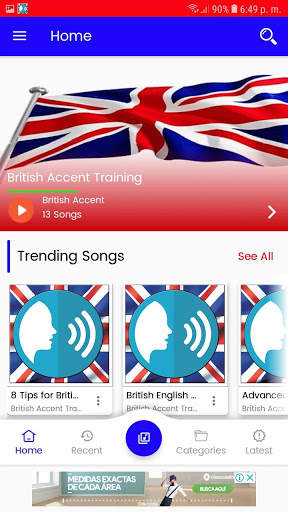 British Accent Training screenshot 3